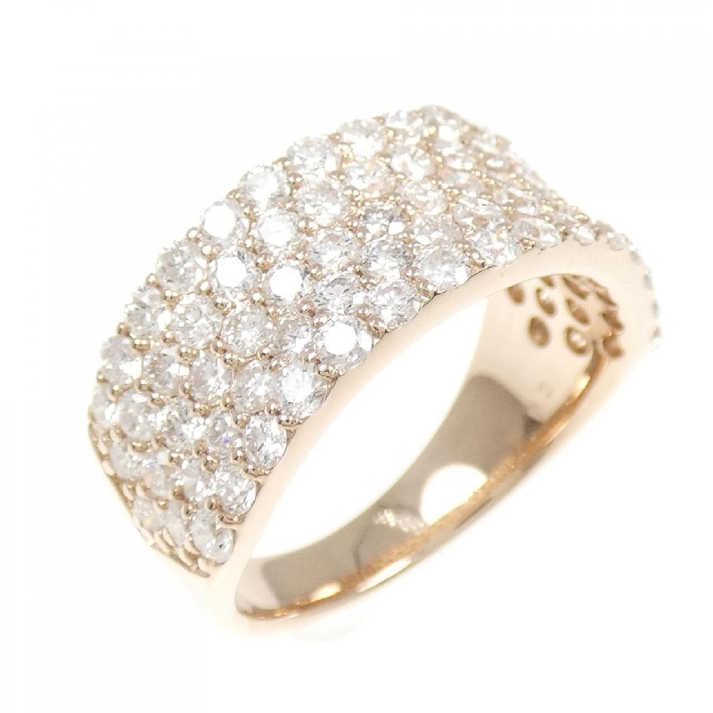 Nhẫn kim cương Pavé K18PG 2.10CT - Hàng hiệu Chính hãng 850302