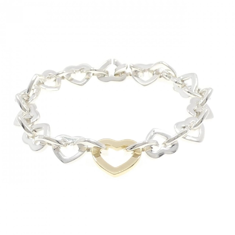 Tiffany Heart Link Bracelet - Hàng hiệu Authentic 846529
