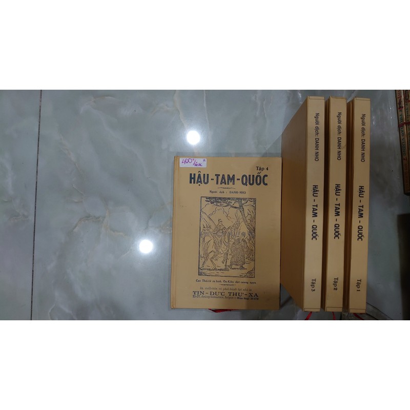 Hậu Tam Quốc - Danh Nho (Bộ 4 Cuốn remake Bìa Cứng) 194958