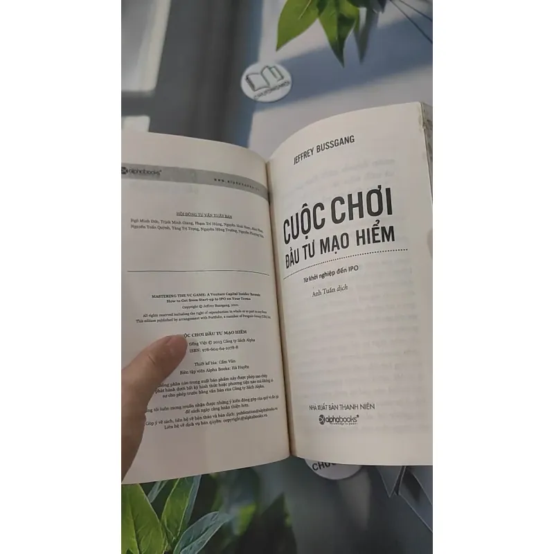 Cuộc Chơi Đầu Tư Mạo Hiểm - Jeffrey Bussgang 961221