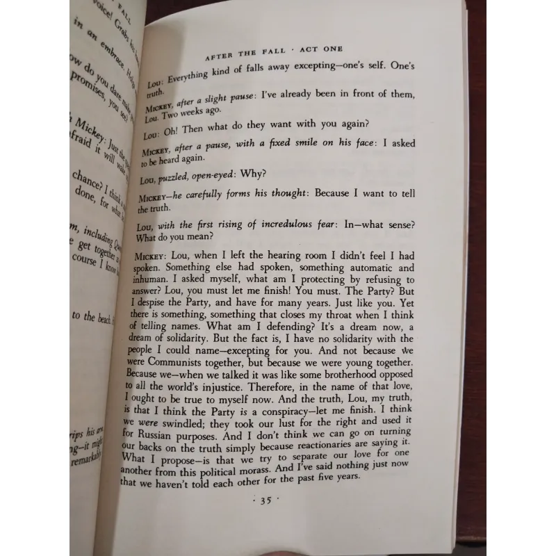 AFTER THE FALL (SAU KHI SỤP ĐỔ) - ARTHUR MILLER 957515