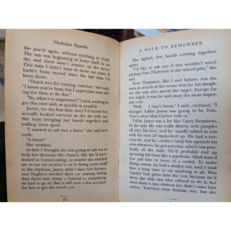 A walk to remember - Nicholas Sparks 746999