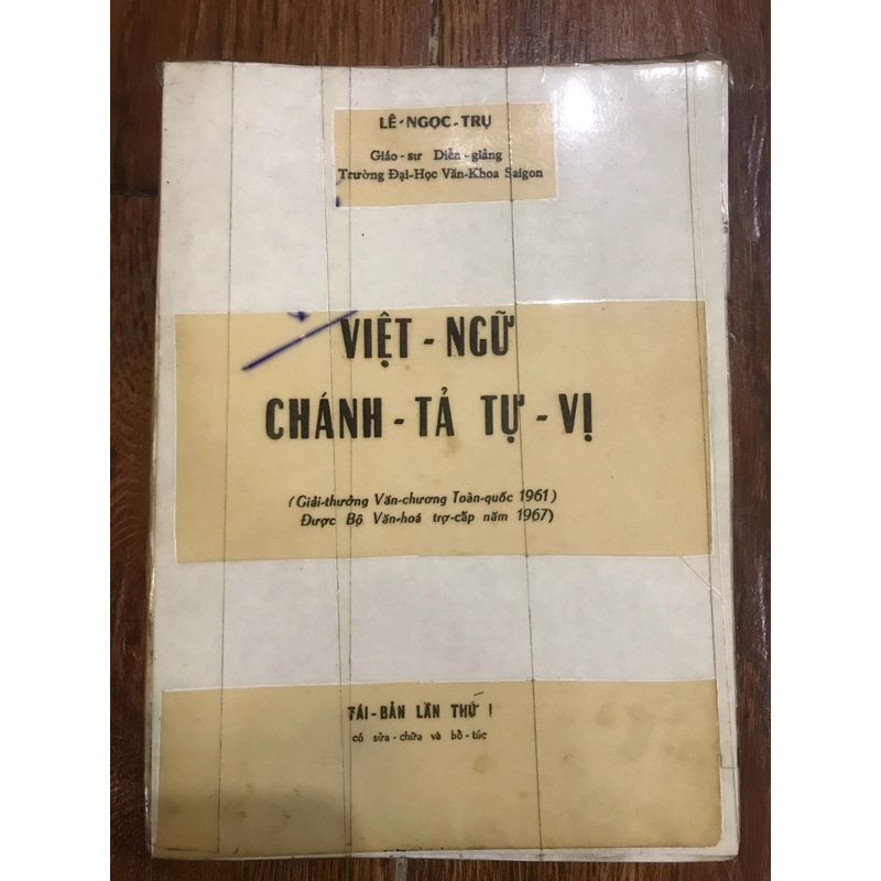 Việt Ngữ Chánh Tả Tự Vị - Lê Ngọc Trụ 478056