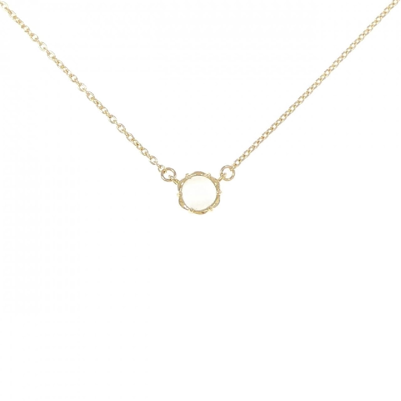 K18YG Dây chuyền đá mặt trăng - Hàng hiệu Chính hãng 862899