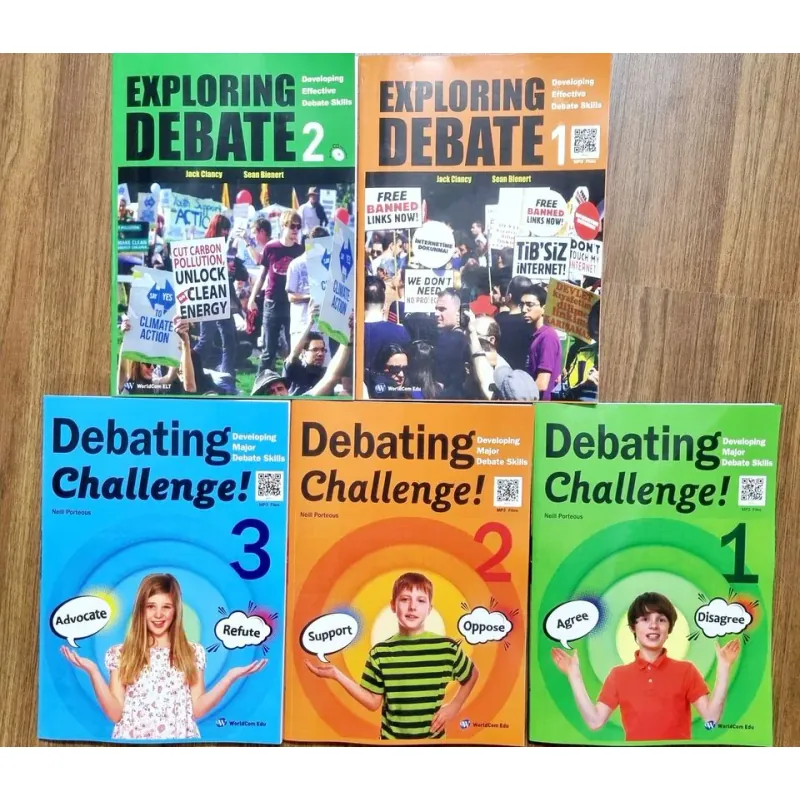 Sách - DEBATING CHALLENGE: Trọn bộ 5 quyển 427097