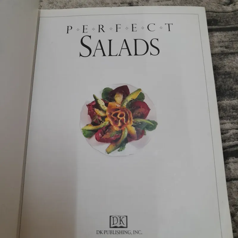 Perfect SALADS- Sách chỉ dẫn là các món Rau Củ Quả trộn kiểu Âu. Tg. Anne Willan 785750