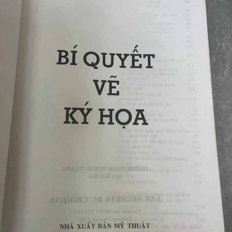 BÍ QUYẾT VẼ KÝ HOẠ - HUỲNH PHẠM HƯƠNG TRANG 787495