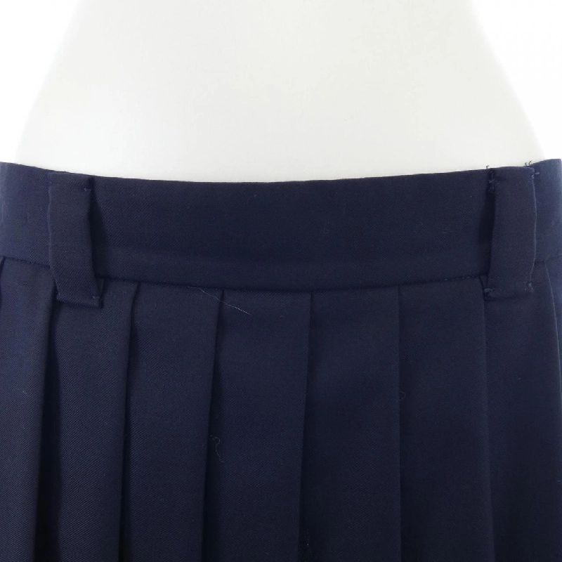 Chân váy mini Batavia xếp ly MIU MIU MG2040 S232 11AD 648968