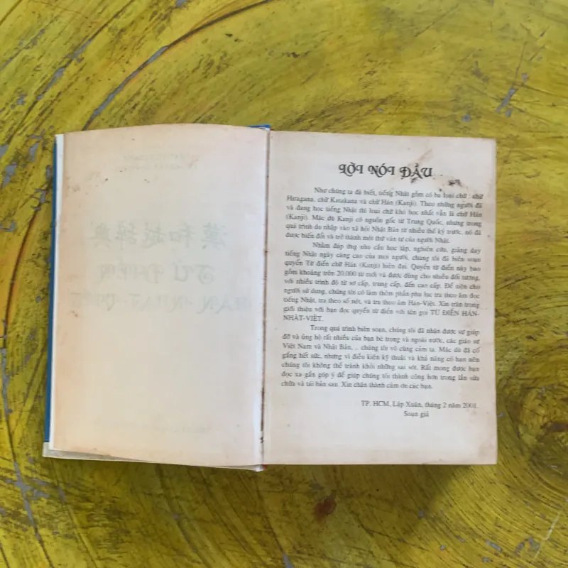 TỪ ĐIỂN HÁN - NHẬT - VIỆT - Trần Việt Thanh & Lê Nguyễn Hào Kiệt 1031289