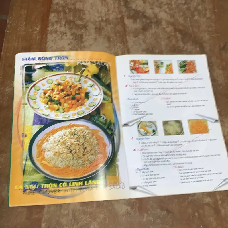 COMBO KỸ THUẬT CHẾ BIẾN CÁC MÓN TRỘN & NƯỚC RAU QUẢ - SINH TỐ TRÁI CÂY - CỦ QUẢ 786884