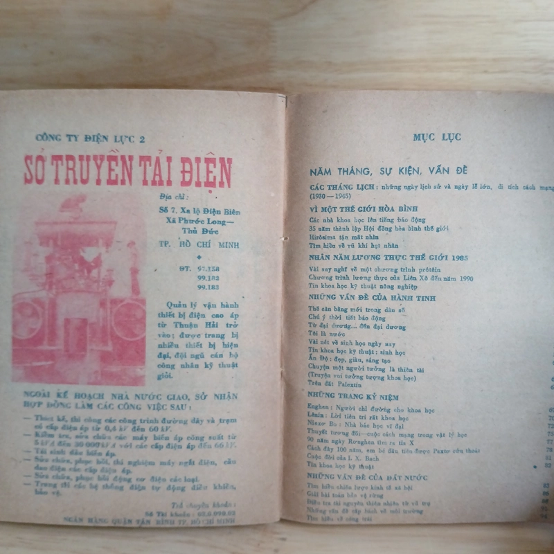 Almanach - Sách Lịch Kiến Thức Phổ Thông 1985 448027
