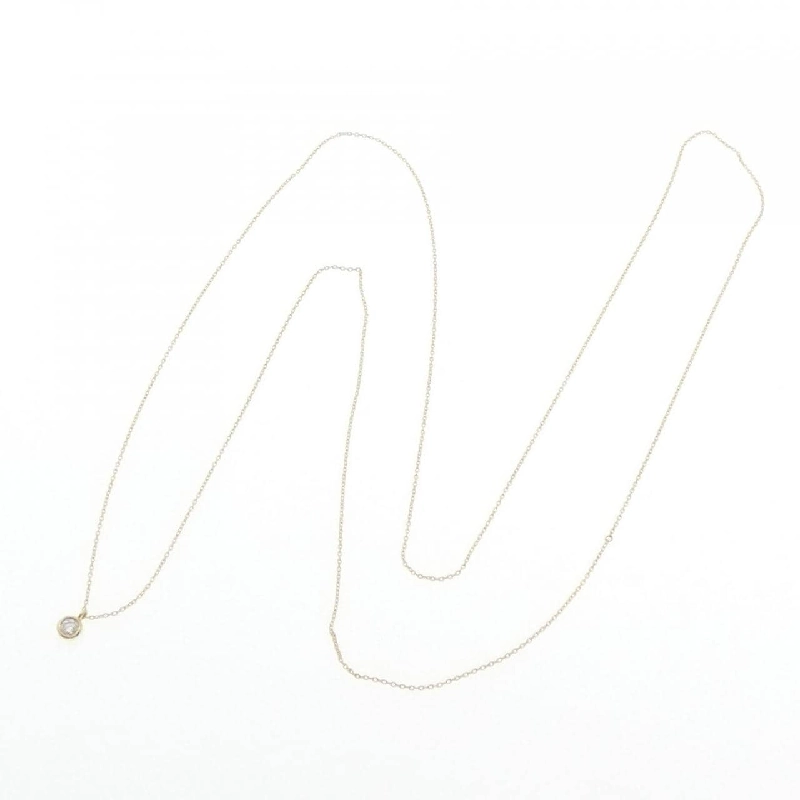 K18YG Dây chuyền kim cương 0.10CT - Hàng hiệu Chính hãng 848229