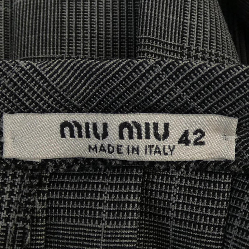 ミュウミュウ MIU MIU MG1694 10B2 chân váy 646113