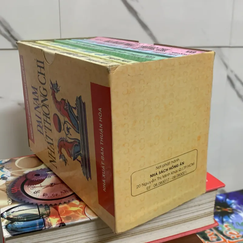 Đại nam nhất thống chí, quốc sử quán triều nguyễn. Full bộ 5 tập. 4a4 755367