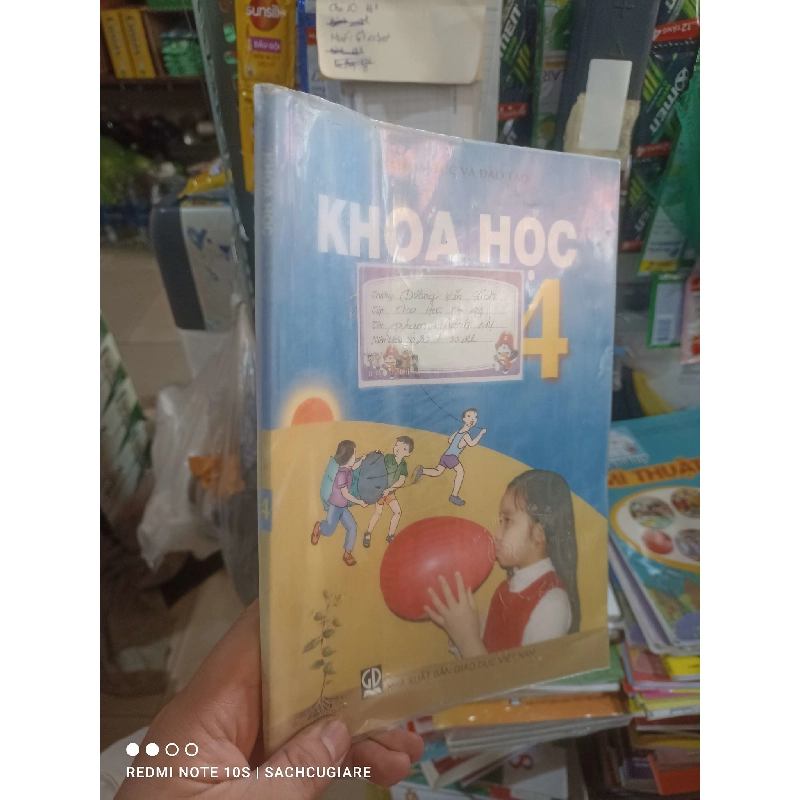 (Sách cũ SCGR) Khoa học 4 2020 mới 90% Giáo khoa HCM2702 Blogmeo090426 1015838