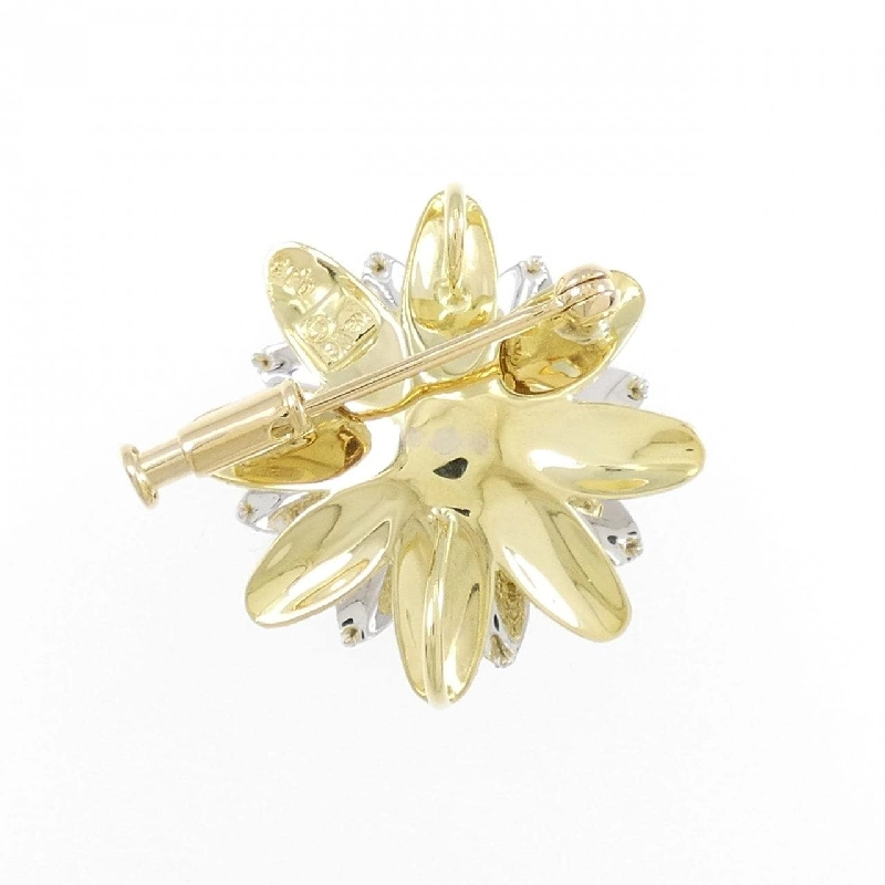 K18YG/K18WG Hoa Kim Cương Brooch 0.13CT - Hàng hiệu Chính hãng 871289