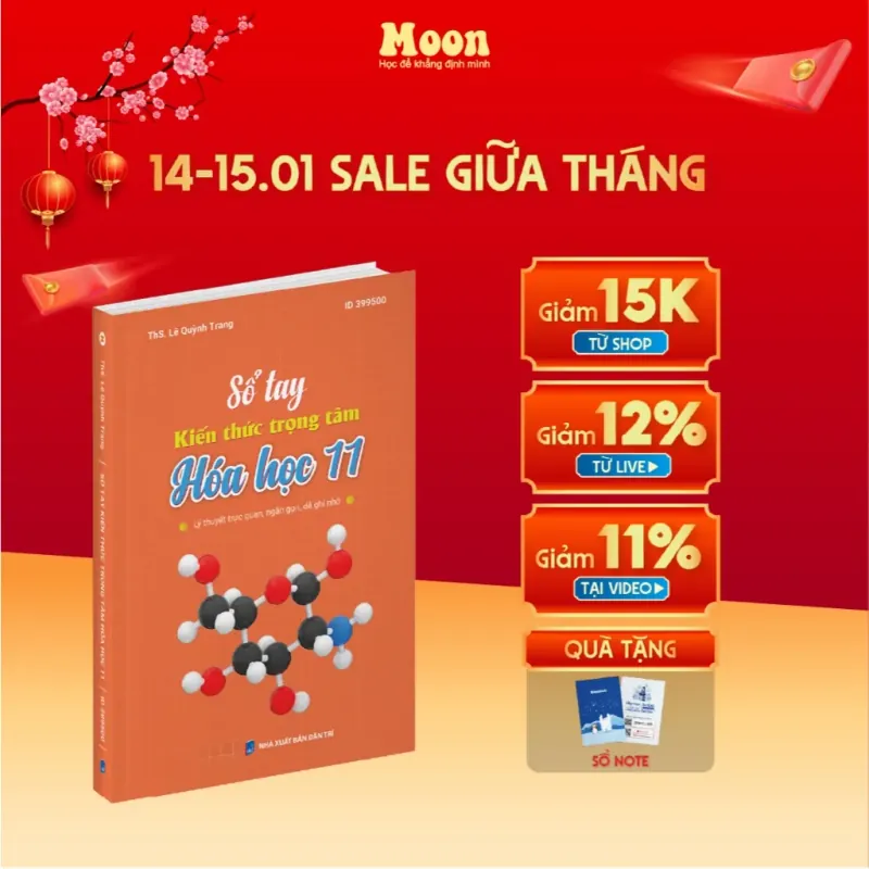 Sổ tay kiến thức trọng tâm hoá 11 - tổng hợp lý thuyết hóa 11 792879
