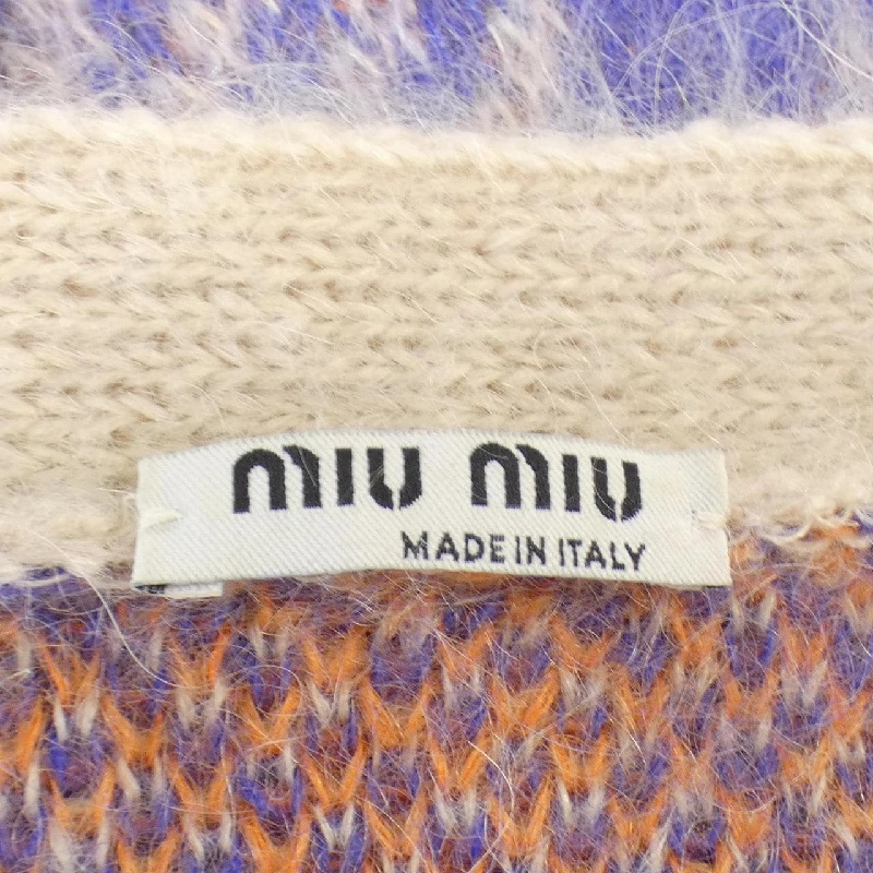 【Mã giảm giá】Áo cardigan MIU MIU 643664