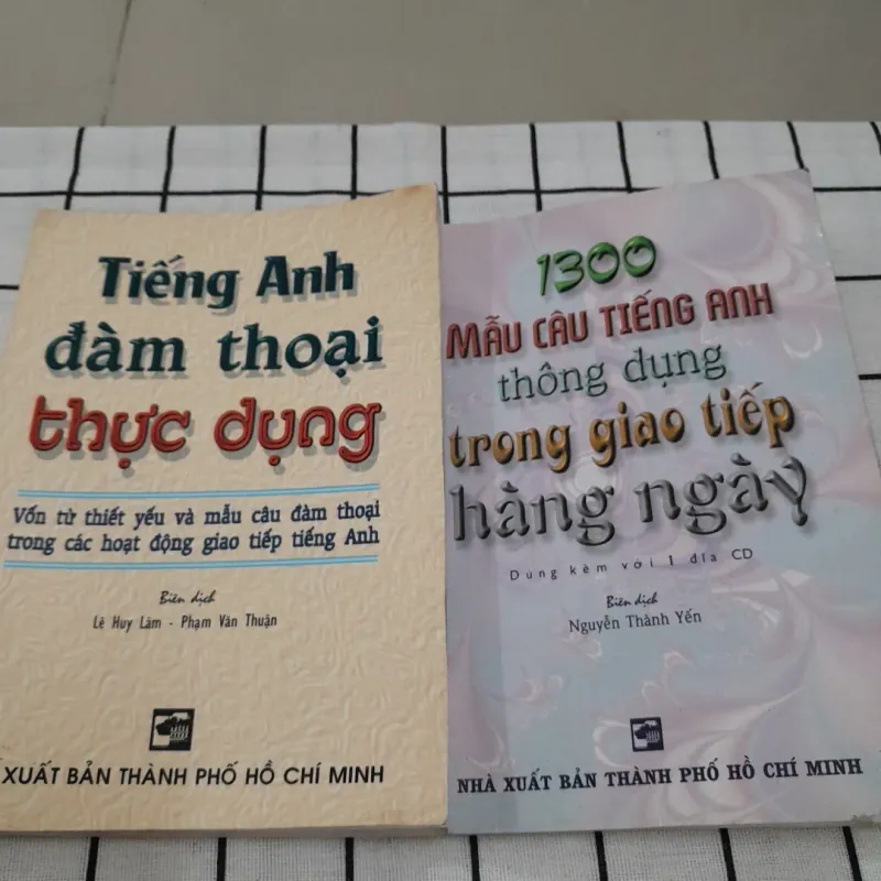 Bộ 2 quyển LUYỆN ĐÀM THOẠI GIAO TIẾP TIẾNG ANH HẰNG NGÀY VÀ CÔNG VIỆC.  590176