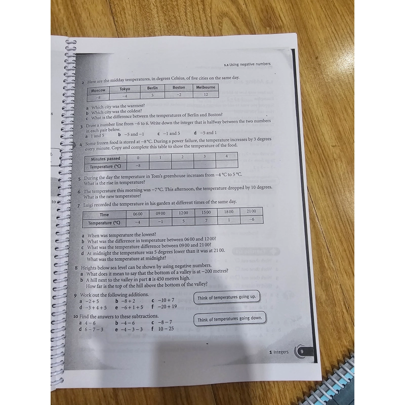 Mathematics course book (Sách photo) như hình  461777