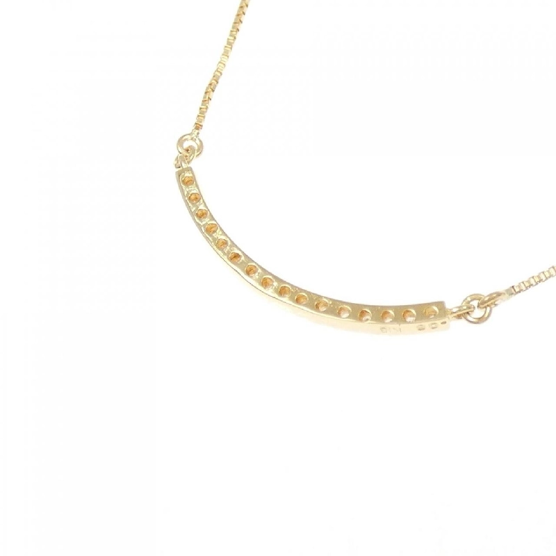 K18YG Dây chuyền kim cương 0.08CT - Hàng hiệu Authentic 858858