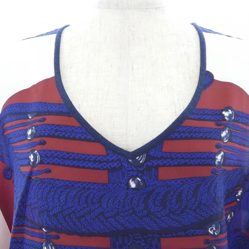 HERMES *06-7753 Áo Top Twill Reine - Hàng hiệu Chính hãng 822547