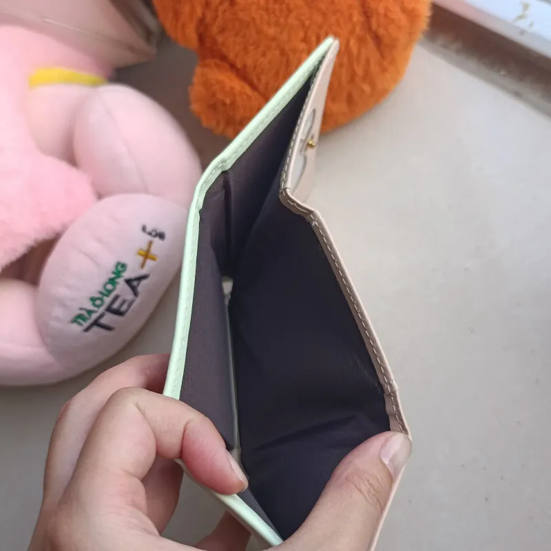 Ví xinh màu xanh pastel mới 100% 1031351