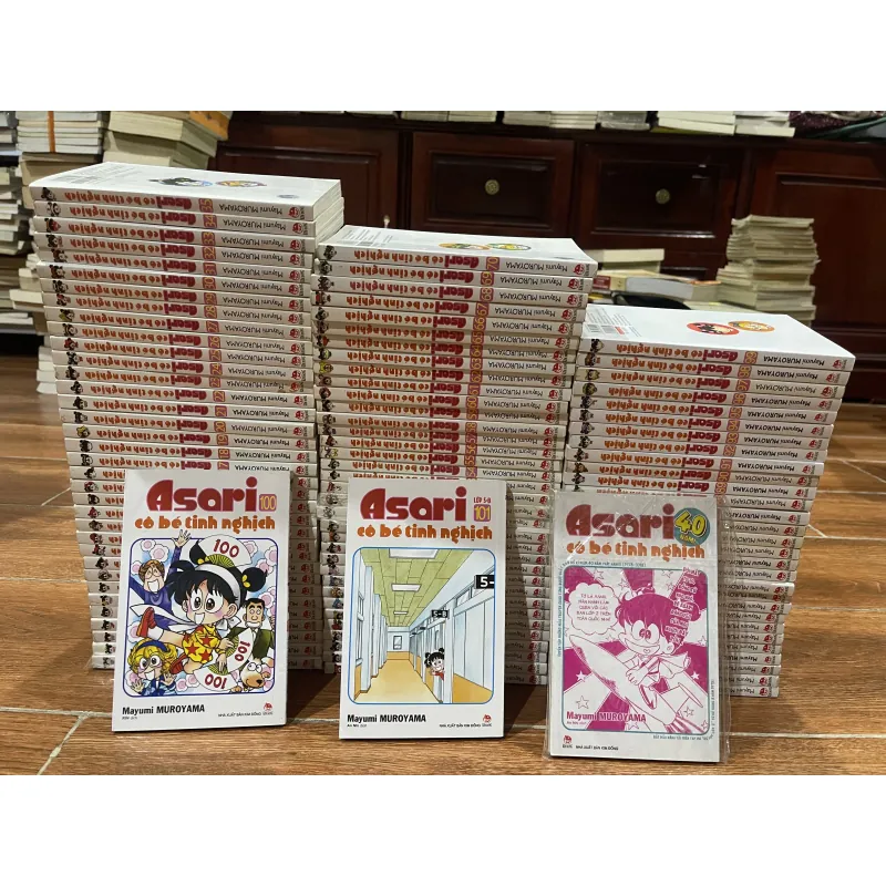 Asari Cô bé tinh nghịch trọn bộ 102 cuốn 1017982