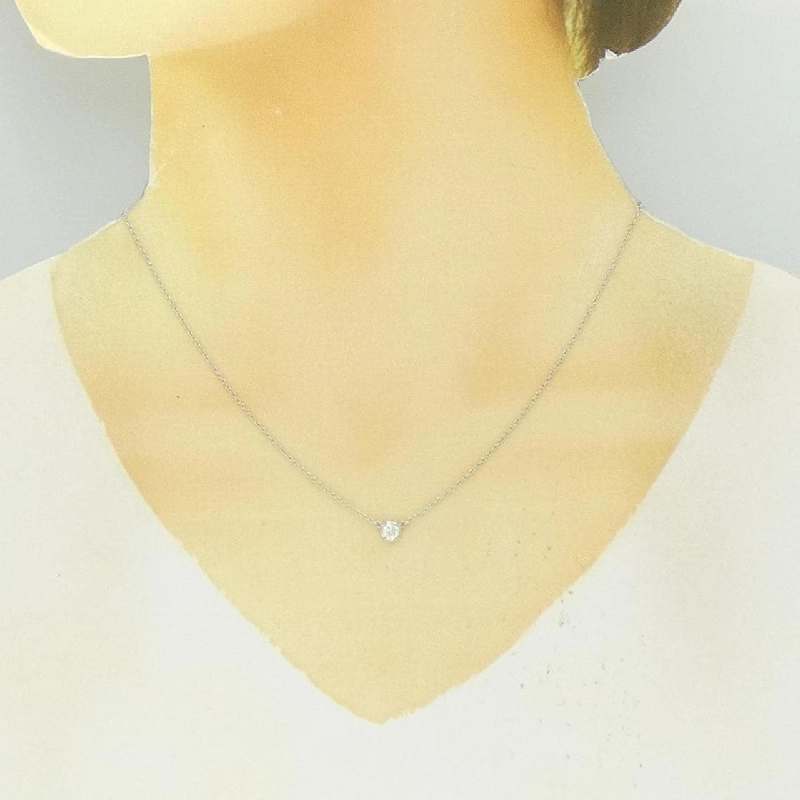 Dây chuyền Tiffany By The Yard 0.19CT F VVS1 3EXT - Hàng hiệu Chính hãng 844963