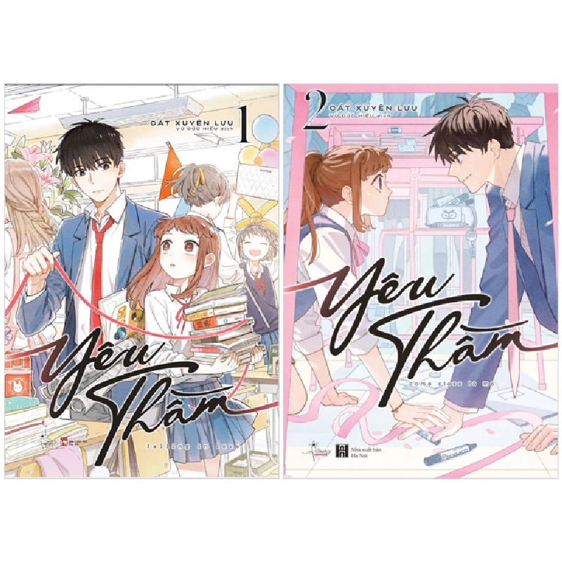 Combo Sách Yêu Thầm - Come Close To Me - Tập 1 + Tập 2 (Bộ 2 Tập) - Cát Xuyên Lưu 699985