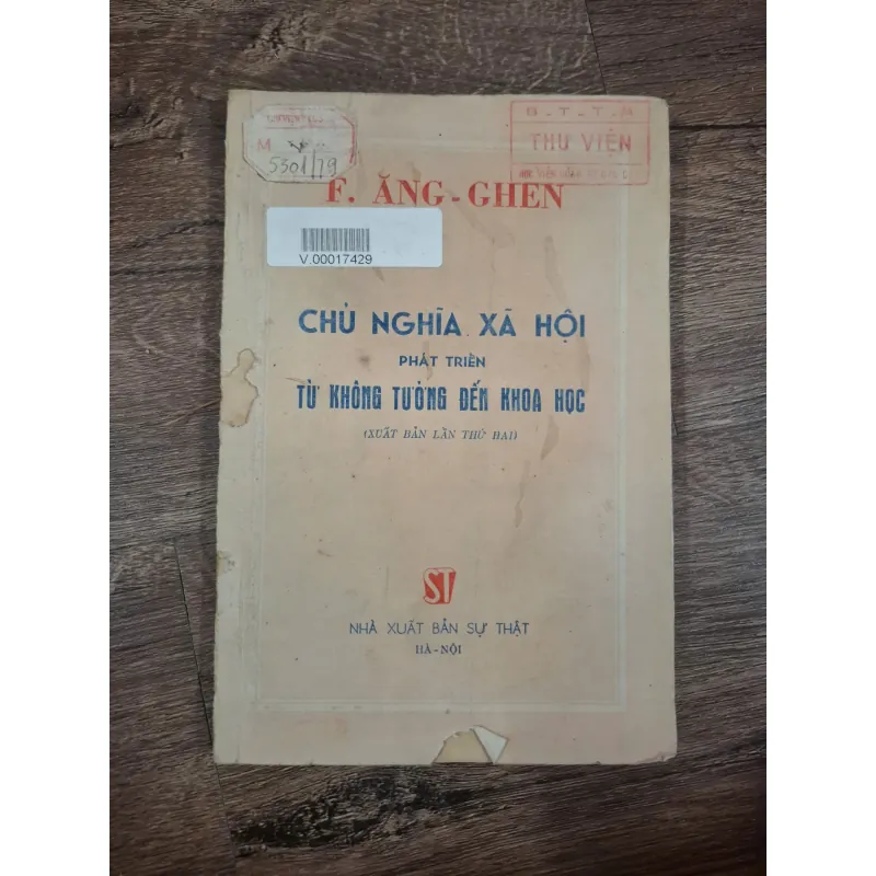 CHỦ NGHĨA XÃ HỘI PHÁT TRIỂN TỪ KHÔNG TƯỞNG ĐẾN KHOA HỌC 727967