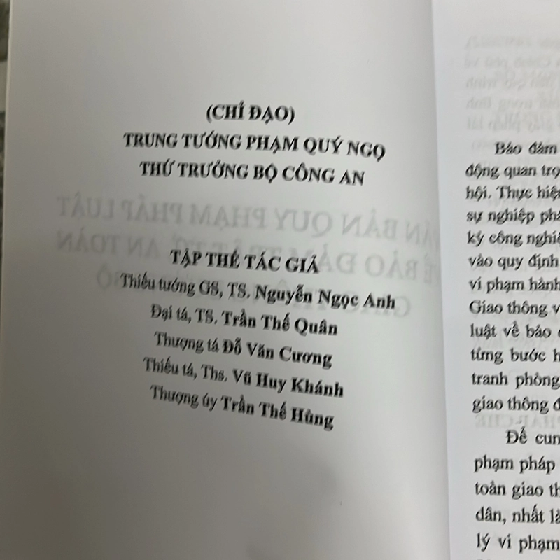 [luật] Pháp luật về đảm bảo trật tự, an toàn giao thông đường bộ  543059