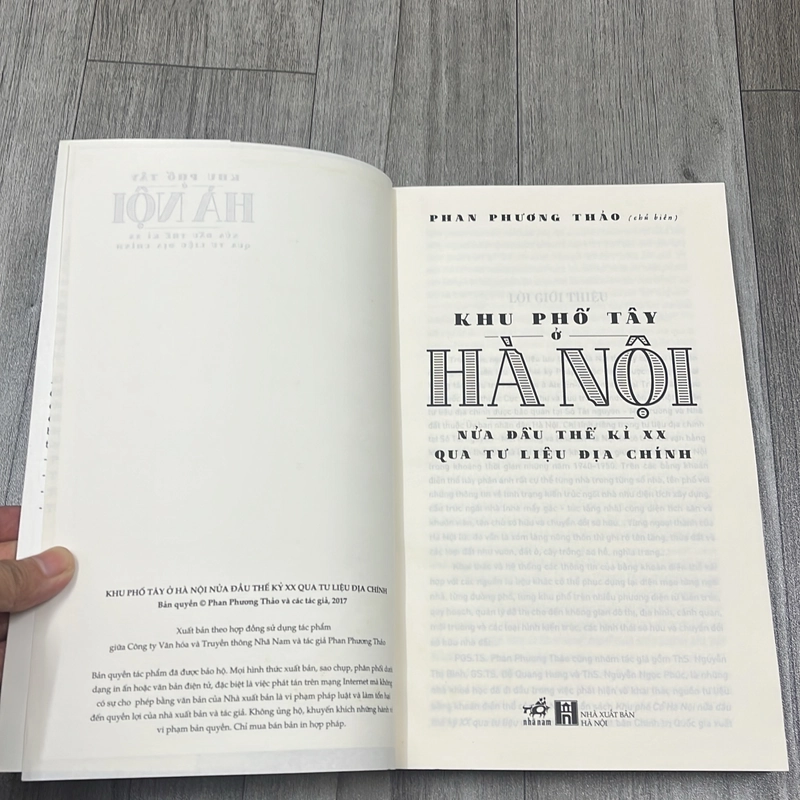 Khu phố tây ở hà nội nửa đầu thế kỷ XX qua tư liệu địa chính. 4a1 542845