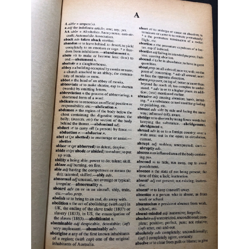 English Dictionary Concise Edition mới 70% ố vàng Webster's Refference Library HPB2507 HỌC NGOẠI NGỮ 190537