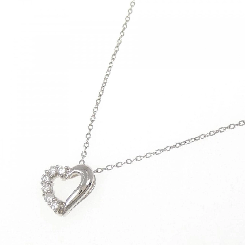 Dây chuyền kim cương hình trái tim PT900/PT850 - Hàng hiệu Authentic 860111