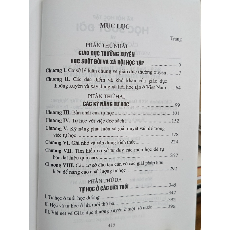 Xã hội học tập, học tập suốt đời và các Kỹ năng tự học - GS. Nguyễn Cảnh Toàn, Lê Hải Yến 478892