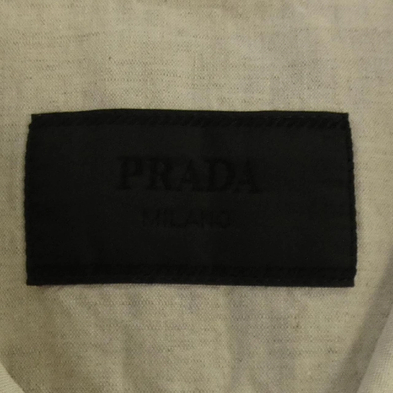 Áo Sơ Mi S/S PRADA Logo Tam Giác GEC094 SAEO 14J2 - Hàng hiệu Chính Hãng 895703