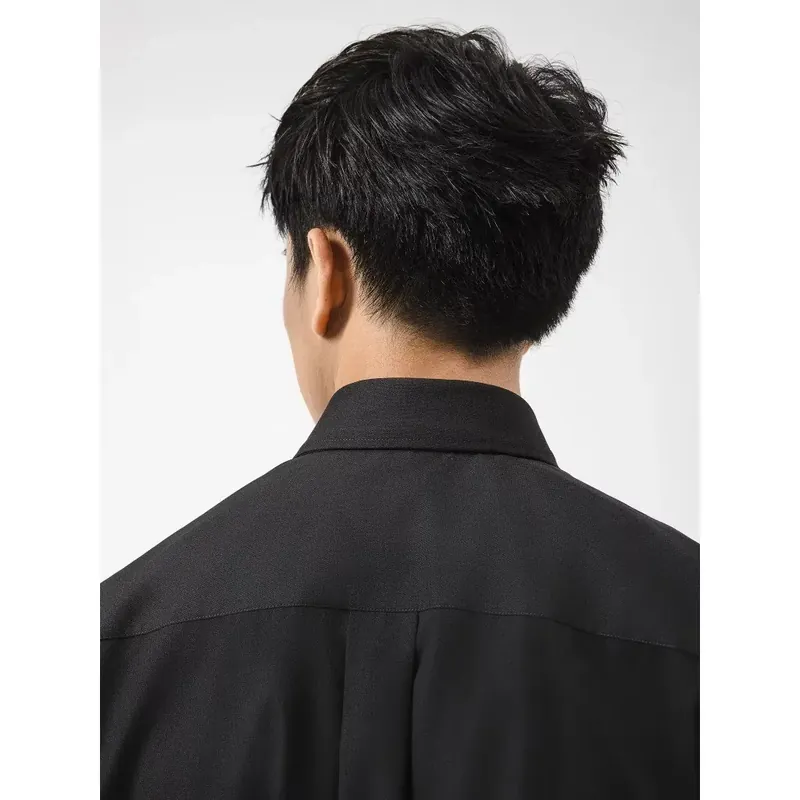 Áo sơ mi đen Coolmate size S vải Modal thoáng khí mặc 1 lần 564890