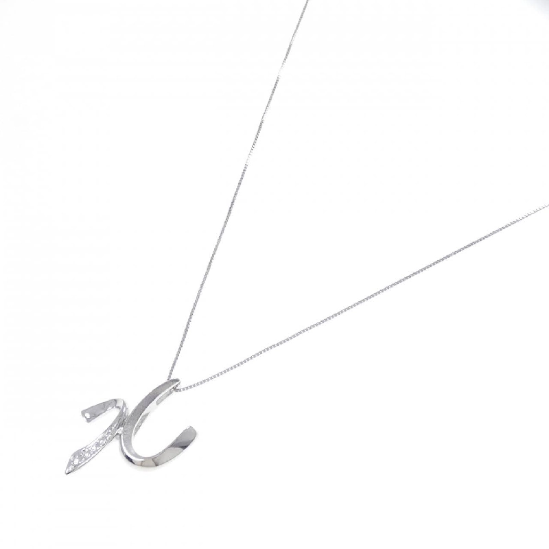 K18WG Dây chuyền kim cương 0.09CT - Hàng hiệu Chính hãng 856936