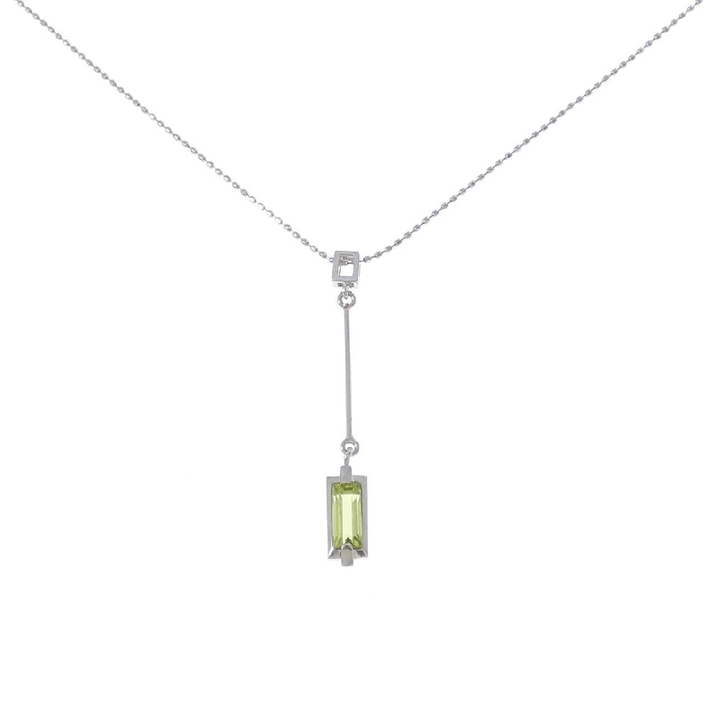 PT900/PT850 Peridot Necklace - Hàng hiệu Authentic 857139