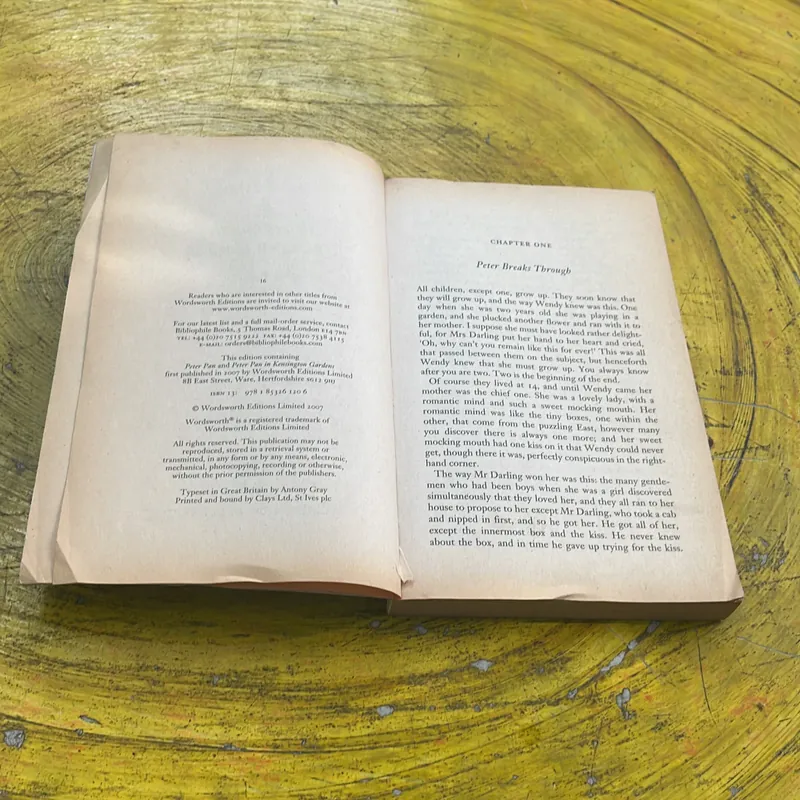 PETER PAN- and PETER PAN IN KENSINGTON GARDENS- J.M.BARRIE 599951