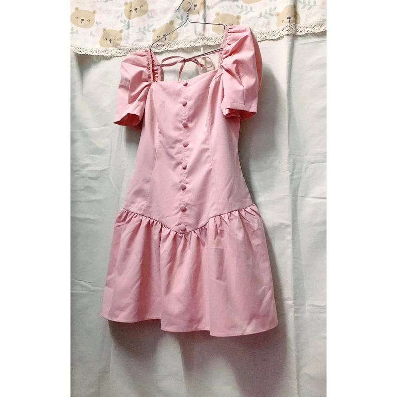 Đầm dài tay bồng 499891