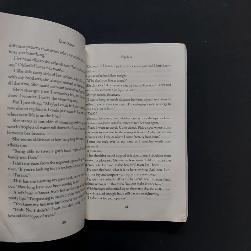 [Sách Cũ Ngoại Văn] Hopeless - Elsie Silver 780686