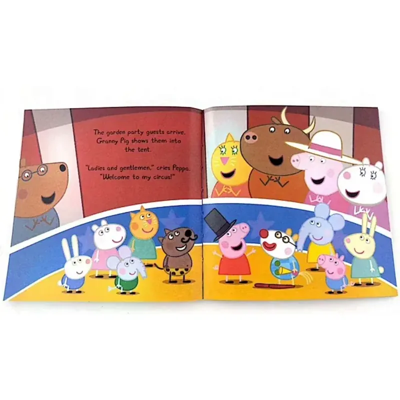 Peppa pig 50 quyển (Sách nhập) - Hộp xanh+đỏ+vàng - Tặng File Mp3 799748