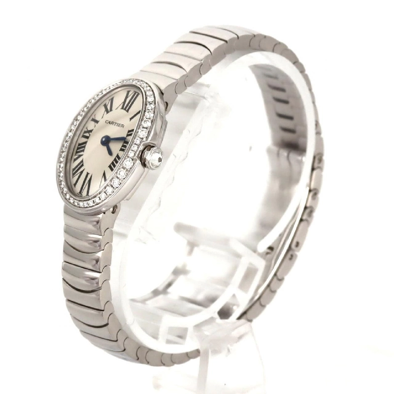 Cartier Mini Baignoire WG/D WB520025 WG Quartz - Hàng hiệu Authentic 880800