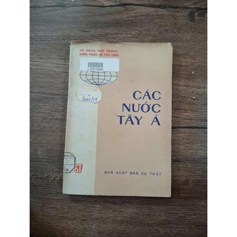 Các Nước Tây Á - N/A - Tủ sách Phổ thông 716133