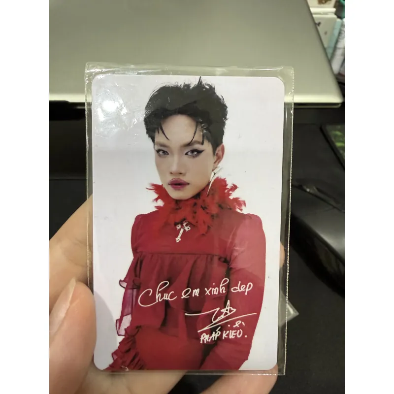 Card bo góc “Anh trai say hi” Pháp Kiều (chính hãng tặng từ Concert) 745525