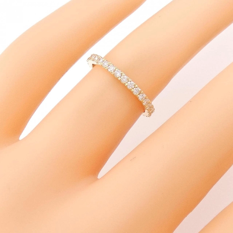 Nhẫn kim cương Full Eternity K18YG 0.468CT - Hàng hiệu Authentic 856189