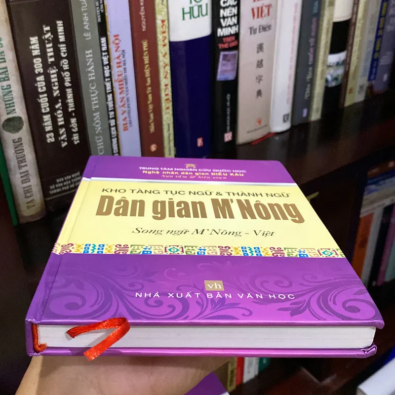 KHO TÀNG TỤC NGỮ & THÀNH NGỮ DÂN GIAN M'NÔNG, Song ngữ M'Nông - Việt, bìa cứng (XB 2010) 697732