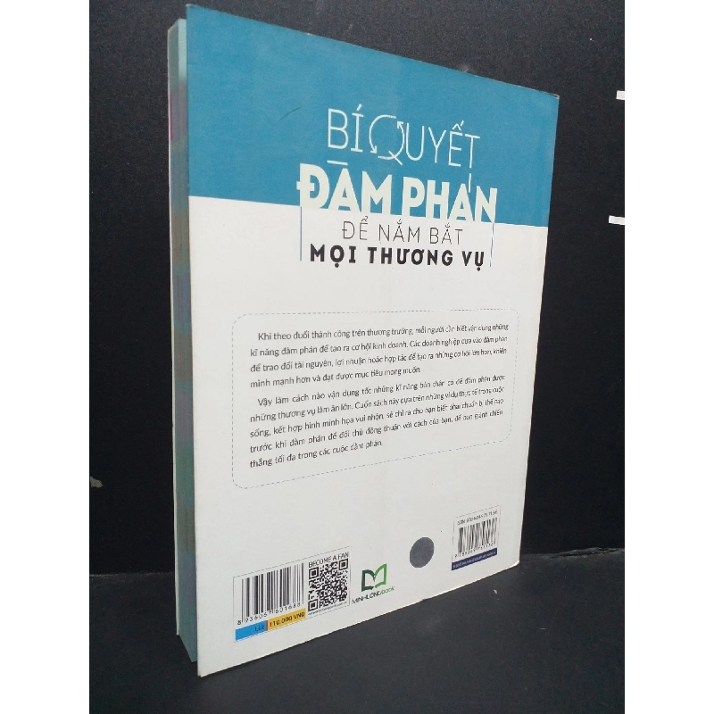 Bí Quyết Đàm Phán Để Nắm Bắt Mọi Thương Vụ mới 90% bẩn nhẹ 2019 HCM0107 Trần Dục Đình KỸ NĂNG 916177